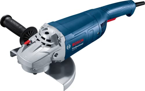 Bosch Professional Winkelschleifer GWS 20-230 P (2000 W, inklusive Hilfsgriff, Stützflansch, Sicherungsmutter, Schutzschutz, Zweilochschlüssel, im Karton) von Bosch Professional