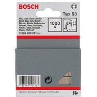 AKTION: 1.000 BOSCH Tackerklammern Typ 53 4 mm mit Prämie nach Registrierung AKTION: 1.000 BOSCH Tackerklammern Typ 53 4 mm mit Prämie nach Registrierung von Bosch