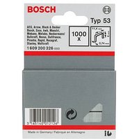 AKTION: 1.000 BOSCH Tackerklammern Typ 53 6 mm mit Prämie nach Registrierung AKTION: 1.000 BOSCH Tackerklammern Typ 53 6 mm mit Prämie nach Registrierung von Bosch