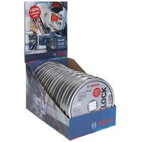 AKTION: BOSCH Trennscheiben X-LOCK Standard for Inox, 10 St. mit Prämie nach Registrierung von Bosch