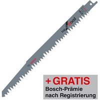 AKTION: 100 BOSCH S 1531 L Säbelsägeblätter mit Prämie nach Registrierung von Bosch