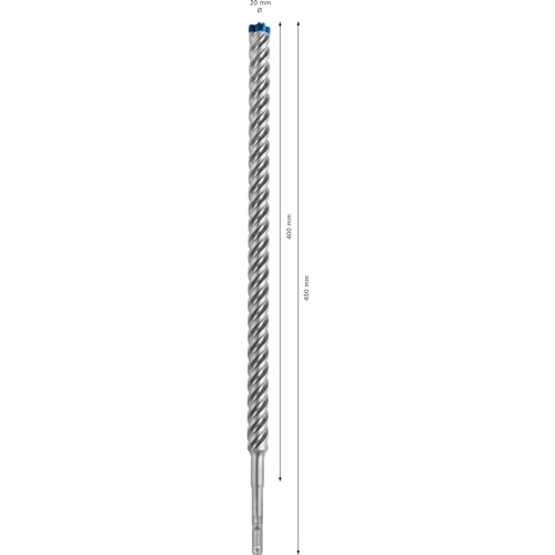BOSCH® EXPERT7X Schlagbohrer SDS-plus Ø 20,0 x 400/450 mm 4 - Hartmetall-Schneider von Bosch