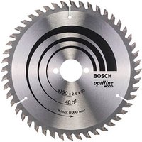 BOSCH Optiline Wood Kreissägeblatt 190,0 mm, 48 Zähne von Bosch