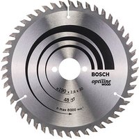 AKTION: BOSCH Optiline Wood Kreissägeblatt 190,0 mm, 48 Zähne mit Prämie nach Registrierung AKTION: BOSCH Optiline Wood Kreissägeblatt 190,0 mm, 48 Zähne mit Prämie nach Registrierung von Bosch