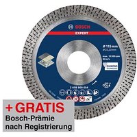 AKTION: BOSCH Diamant-Trennscheibe EXPERT HardCeramic mit Prämie nach Registrierung von Bosch