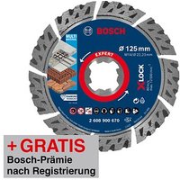 BOSCH Diamant-Trennscheibe EXPERT MultiMaterial X-LOCK von Bosch