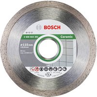 AKTION: BOSCH Diamant-Trennscheibe Standard for Ceramic mit Prämie nach Registrierung von Bosch