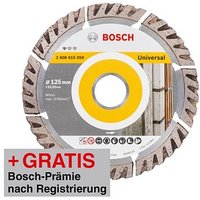 AKTION: BOSCH Diamant-Trennscheibe Standard for Universal mit Prämie nach Registrierung AKTION: BOSCH Diamant-Trennscheibe Standard for Universal mit Prämie nach Registrierung von Bosch