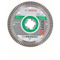 BOSCH Diamant-Trennscheibe X-LOCK Best for Ceramic Extra Clean Turbo, 1 St. von Bosch