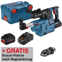 AKTION: BOSCH Professional GBH 18V-26 F Akku-Bohrhammer-Set 18,0 V, mit 2 Akkus mit Prämie nach Registrierung von Bosch Professional