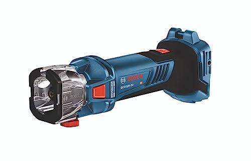 BOSCH GCU18V-30N Bürstenloses, schnurloses Trockenbau-Ausschnittwerkzeug, 18 V (blankes Werkzeug) von Bosch