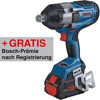 AKTION: BOSCH Professional GDS 18V-1050 H  BITURBO Brushless Akku-Schlagschrauber 18,0 V mit Prämie nach Registrierung von Bosch Professional