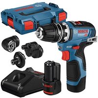 BOSCH Professional GSR 12V-35 FC Akku-Bohrschrauber-Set 12,0 V, mit 2 Akkus von Bosch Professional