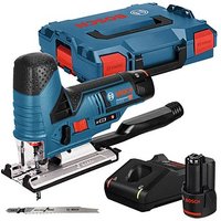 BOSCH Professional GST 12V-70 Akku-Stichsäge Set 12,0 V, mit 2 Akkus von Bosch Professional