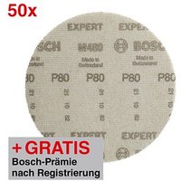 50 BOSCH Expert M480 Net Best for Wood and Paint Schleifblätter 120 von Bosch