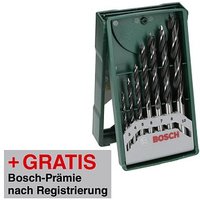 AKTION: BOSCH Mini-X-Line Holzbohrer-Set, 7-teilig mit Prämie nach Registrierung von Bosch