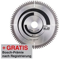 BOSCH Multi Material Kreissägeblatt 216,0 mm, 80 Zähne von Bosch