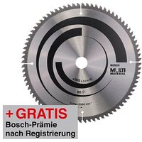 BOSCH Multi Material Kreissägeblatt 305,0 mm, 80 Zähne von Bosch