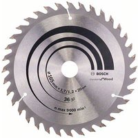 AKTION: BOSCH Optiline Wood Kreissägeblatt 165,0 mm, 36 Zähne mit Prämie nach Registrierung von Bosch