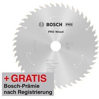 AKTION: BOSCH PRO Wood Kreissägeblatt 165,0 mm, 48 Zähne mit Prämie nach Registrierung AKTION: BOSCH PRO Wood Kreissägeblatt 165,0 mm, 48 Zähne mit Prämie nach Registrierung von Bosch