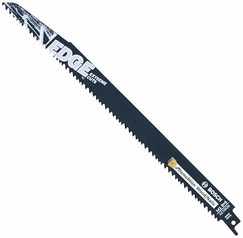 BOSCH RDN12V-25B Säbelsägeblätter für Holz/Nagelabbruch, 30,5 cm, 5/8 TPI Kantensägeblätter, 25 Stück, Großpackung BOSCH RDN12V-25B Säbelsägeblätter für Holz/Nagelabbruch, 30,5 cm, 5/8 TPI Kantensägeblätter, 25 Stück, Großpackung von Bosch