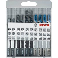 BOSCH Basic for Metal and Wood Stichsägeblätter-Set 10-teilig von Bosch