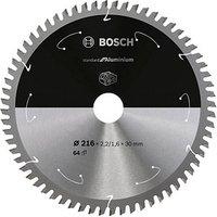 BOSCH Standard for Aluminium Kreissägeblatt 216,0 mm, 64 Zähne von Bosch