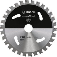 BOSCH Standard for Steel Kreissägeblatt 136,0 mm, 30 Zähne von Bosch