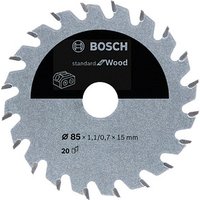 BOSCH Standard for Wood Kreissägeblatt 85,0 mm, 20 Zähne von Bosch