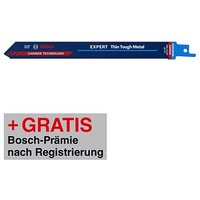 AKTION: BOSCH EXPERT Thin Tough Metal S 1022 EHM Säbelsägeblatt mit Prämie nach Registrierung AKTION: BOSCH EXPERT Thin Tough Metal S 1022 EHM Säbelsägeblatt mit Prämie nach Registrierung von Bosch