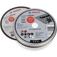 BOSCH Trennscheiben Standard for Inox, 10 St. von Bosch