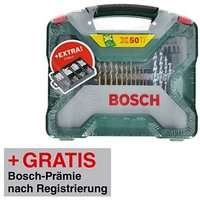 BOSCH X-Line 50Ti plus 173-teilig Fixier-Set Bohrer- und Bit-Set von Bosch