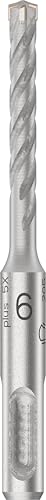 Bosch 10x PRO SDS plus-5X Hammerbohrer (für Stahlbeton, Beton, Ø 6,00 mm, Professional Zubehör Bohrhammer) von Bosch
