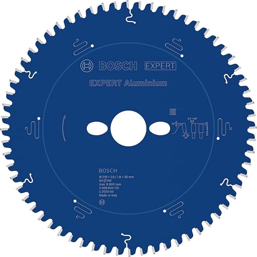 Bosch 1x EXPERT Aluminium Kreissägeblatt für kabelgebundene Kapp‑ und Gehrungssägen (für Aluminium, Ø mm, Professional Zubehör kabelgebundene Kapp- und Gehrungssäge) von Bosch