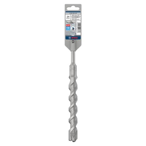 Bosch 1x PRO SDS plus-5X Hammerbohrer (für Stahlbeton, Beton, Ø 24,00 mm, Professional Zubehör Bohrhammer) von Bosch Professional