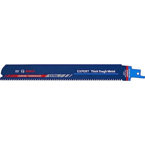 Bosch Accessories 2608900370 EXPERT ‘Thick Tough Metal’ S 1155 CHC Säbelsägeblatt, 10 Stück Bosch Accessories 2608900370 EXPERT ‘Thick Tough Metal’ S 1155 CHC Säbelsägeblatt, 10 Stück von Bosch