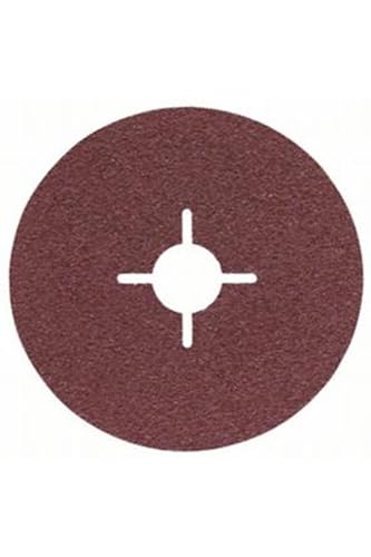 Bosch Accessories Bosch DIY Fiberschleifscheibe (für Winkelschleifer verschiedene Materialien, Ø 115 mm, Körnung 60) von Bosch