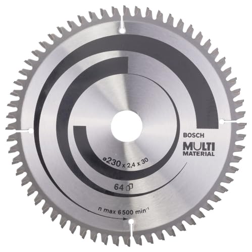 Kreissägeblatt Multi Material, Durchmesser x Bohrung mm: 230 x 30, Zahnzahl: 64 Kreissägeblatt Multi Material, Durchmesser x Bohrung mm: 230 x 30, Zahnzahl: 64 von Bosch