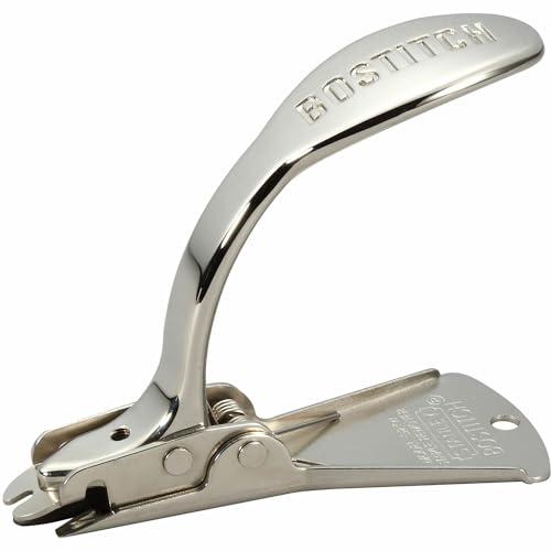 Bostitch Heavy Duty & Carton Staple Remover, Built in Staple Shield, Wear- Resistant Nickle Plated Finish Chrome | Chrome Heavy Duty | 5.25 x 2 x 3.5| Bostitch Heavy Duty & Carton Staple Remover, Built in Staple Shield, Wear- Resistant Nickle Plated Finish Chrome | Chrome Heavy Duty | 5.25 x 2 x 3.5| von Bostitch
