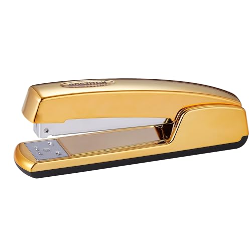 Bostitch Office B5000-GOLD Heftgerät aus Metall, 20 Blatt, goldfarben/Chrom von Bostitch