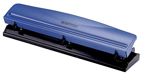 Bostitch 3-Locher, 12 Blatt, Marineblau (KT-HP12-BLUE) von Bostitch