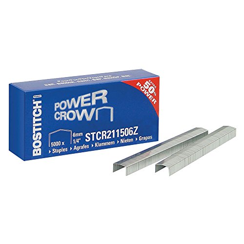 Bostitch STCR211506Z Heftklammern für B8 Flat Clinch / B8 New Gen / B8 Mini / B8 Classic Menge pro Packung 5000 Klammerstärke 11 x 6 mm Bostitch STCR211506Z Heftklammern für B8 Flat Clinch / B8 New Gen / B8 Mini / B8 Classic Menge pro Packung 5000 Klammerstärke 11 x 6 mm von Bostitch