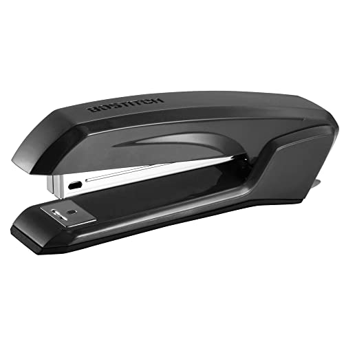 Bostitch Office Ascend 3-in-1 Heftgerät mit integriertem Entferner und Heftklammeraufbewahrung, (B210-BLK), glänzend, Schwarz von Bostitch