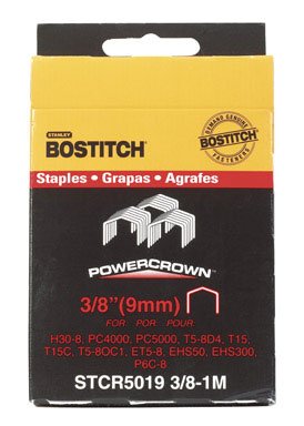 Bostitch Stanley STCR50193/8-1M Power Crown Heftklammern, 0,95 cm, 1.000 Stück Bostitch Stanley STCR50193/8-1M Power Crown Heftklammern, 0,95 cm, 1.000 Stück von Bostitch