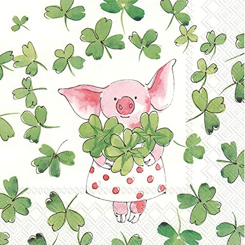 Boston International L852100 IHR 20-Count 3-Ply Papierservietten, Papier, Sparschwein Glück Boston International L852100 IHR 20-Count 3-Ply Papierservietten, Papier, Sparschwein Glück von Boston International