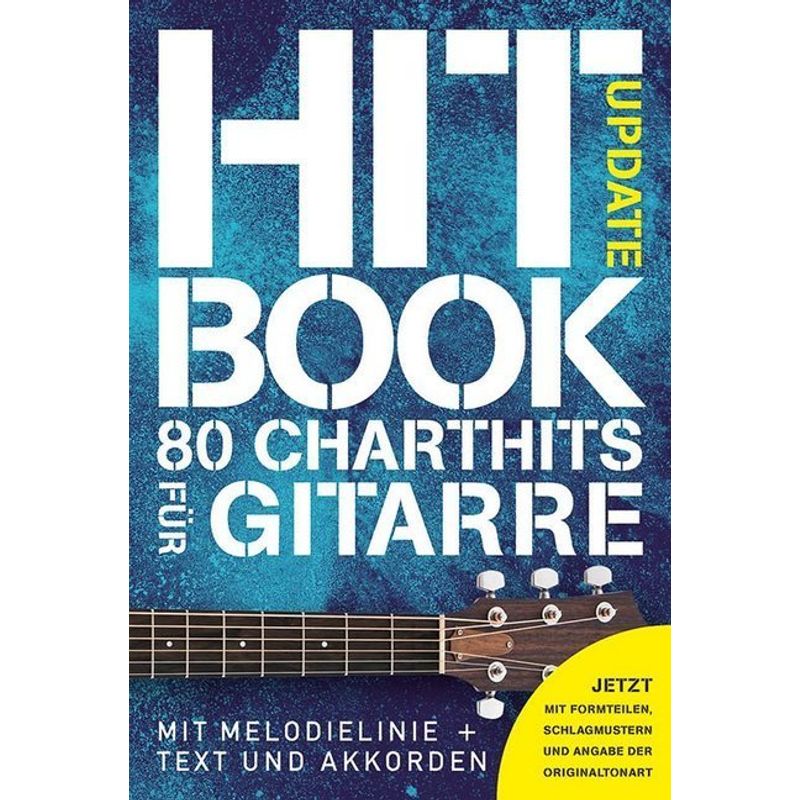 Hitbook Update- 80 Charthits Für Gitarre, Kartoniert (TB) von Bosworth Musikverlag
