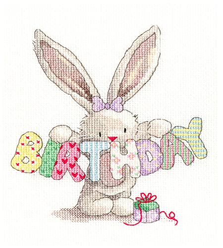 Bothy Threads Kreuzstich Set "Geburtstag", Zählmuster, XBB23, 16x18cm Bothy Threads Kreuzstich Set "Geburtstag", Zählmuster, XBB23, 16x18cm von Bothy Threads