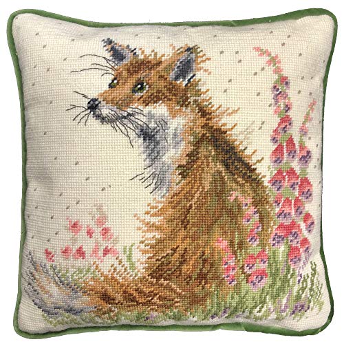 Bothy Threads Gobelin-Stickkissen Set Unter den Fingerhüten, 36x36cm, THD8, Stickbild vorbedruckt Bothy Threads Gobelin-Stickkissen Set Unter den Fingerhüten, 36x36cm, THD8, Stickbild vorbedruckt von Bothy Threads