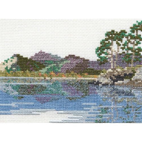 Bothy Threads Kreuzstich-Set Dale Designs – Brüder Klippe, 16.5x12.1cm, DW14DD109, Zählmuster von Derwentwater Designs