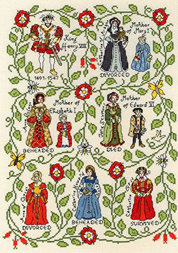 Bothy Threads Kreuzstich-Set Heinrich der Achte, 28x38cm, XPS7, Zählmuster Bothy Threads Kreuzstich-Set Heinrich der Achte, 28x38cm, XPS7, Zählmuster von Bothy Threads